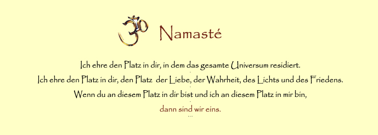 Namaste Yoga Gesundheit